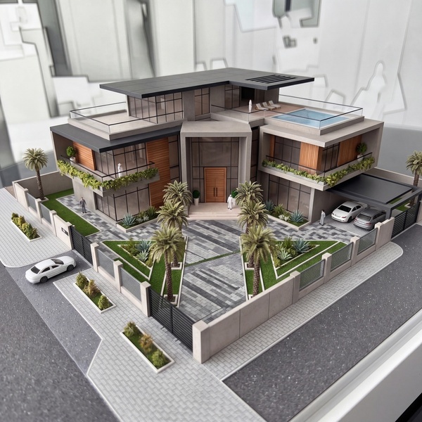 Maquette Architecturale Moderne